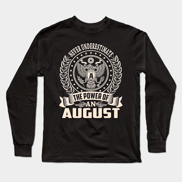 AUGUST Long Sleeve T-Shirt by Darlasy